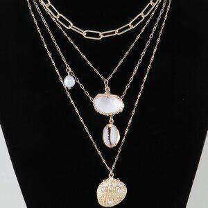 Under The Sea Charms Chain Necklace